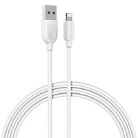 Кабель Borofone BX14 USB - Lightning 2.4A/2m (белый)