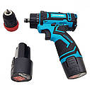 Шуруповерт акумуляторний Grand ДА-12Li DFR (Знімний патрон), фото 5