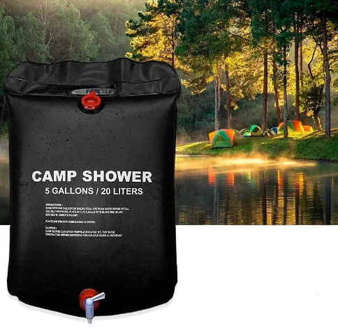 Душ для дачі 20 л - Camp Shower (переносний похідний душ мішок), Похідний душ для кемпінгу