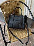 Жіноча сумка Marc Jacobs Tote Bag Mini Black (чорна) стильна зручна мініатюрна сумка S66топ, фото 8