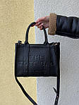 Жіноча сумка-шопер Marc Jacobs The Tote Bag Mini Black (чорна) KIS02137 стильна сумка в міському стилі топ, фото 7
