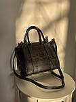 Жіноча сумка-шопер Marc Jacobs The Tote Bag Mini Black (чорна) KIS02137 стильна сумка в міському стилі топ, фото 8