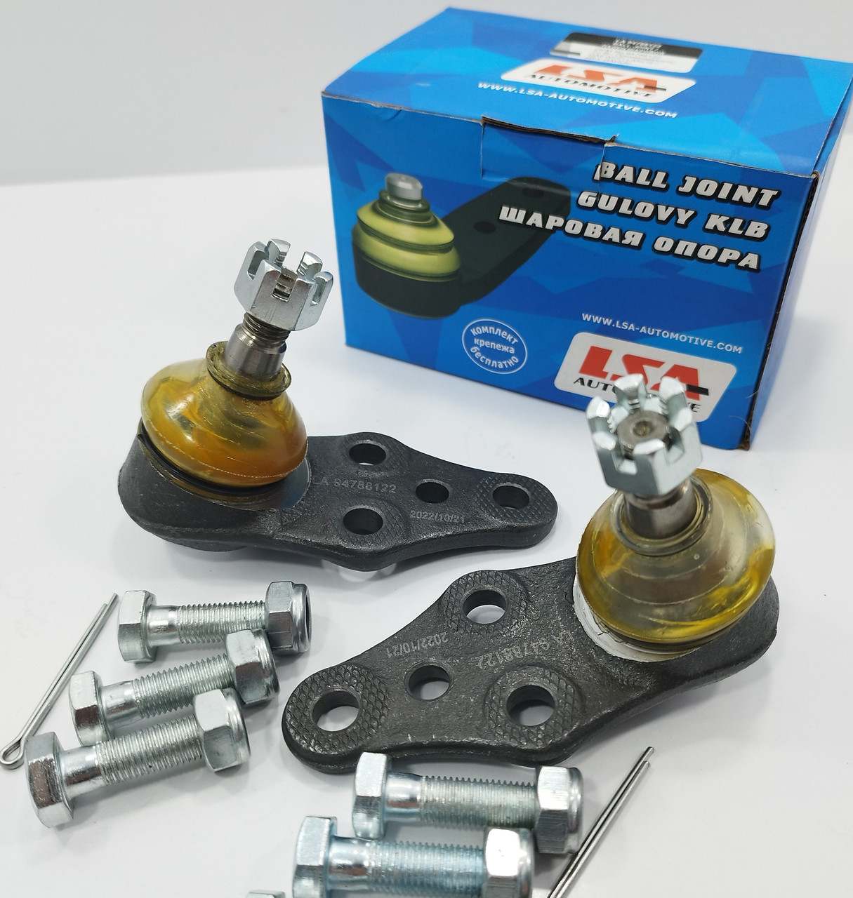 Кульові опори (к-т лівий + правий) Ланос, Сенс, Нексія LSA Словаччина, фото 1