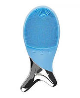 Электрическая щётка для лица Wellderma Cleansing Fish Голубой