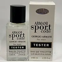 Giorgio Armani Code Sport чоловічий тестер Hologram 60 мл