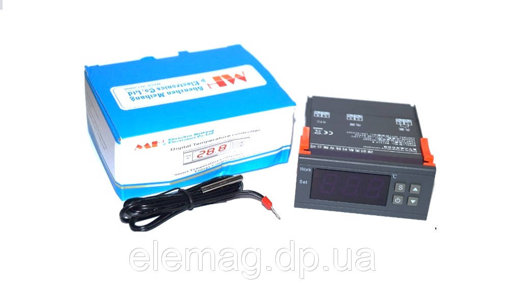 Терморегулятор MH1210W з порогам увімкнення на 0.1 °C, фото 1