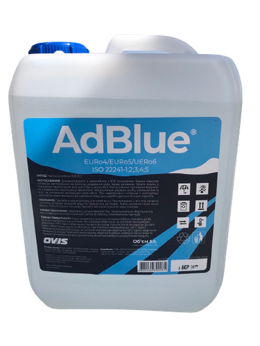 Жидкость AdBlue 5л (ID#1799052740), цена: 140 ₴, купить на Prom.ua