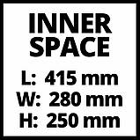 Пластиковий кейс Einhell E-Case M (4540021), фото 10