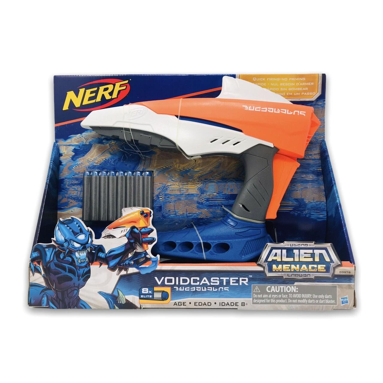 Бластер Нерф от Hasbro Nerf Alien Menace Voidcaster Blaster
