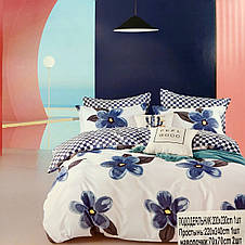 Постільна білизна Koloco Cotton Silver Series - Евро розмір, фото 2