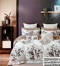 Постільна білизна Koloco Cotton Silver Series - Евро розмір, фото 4