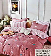 Постільна білизна Koloco Cotton Silver Series - Евро розмір, фото 2