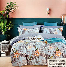 Постільна білизна Koloco Cotton Silver Series - Евро розмір, фото 3