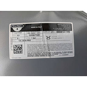 Расширительный бак для газового котла Divaproject, Diva, Divatech 39841230 8 л. 3/8, фото 4