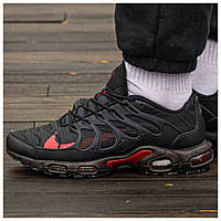 Мужские кроссовки Nike Air Max TN Terrascape Plus Black Red, черно-красные найк аир макс тн тераскейп черные