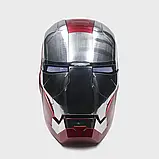 Шолом Залізної Людини MK5 електронний із голосовим керуванням і пультом Iron Man від AutoKing, фото 7