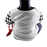 Спортивний костюм 9, 18 місяців Туреччина трикотажний для новонародженого хлопчика білий (КДНМ33), фото 5