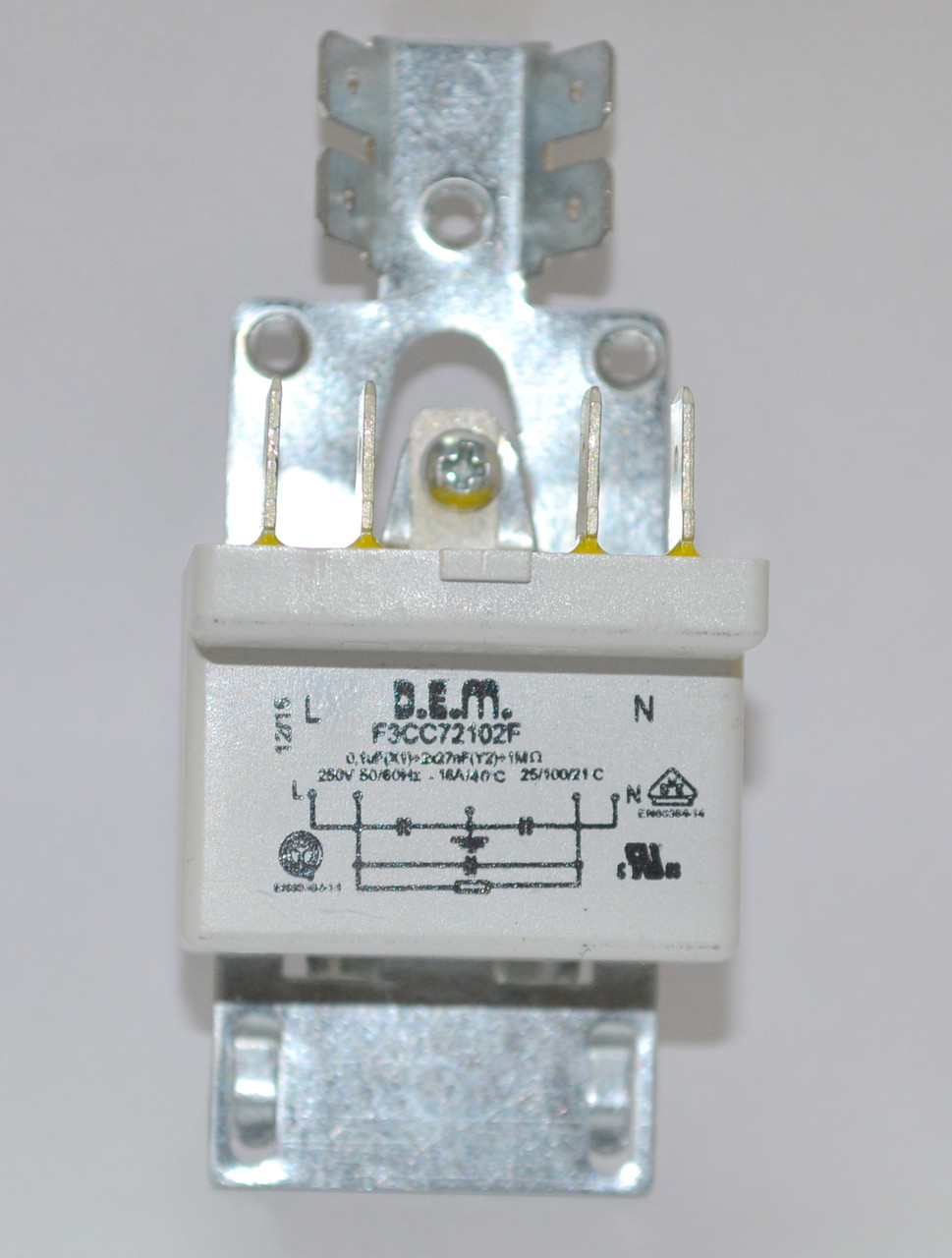 Мережевий фільтр для пральної машинки Ariston C00065987;Indesit C00143383