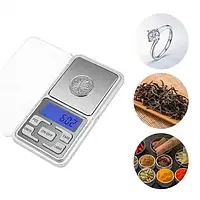 Карманные весы Pocket scale, ювелирные электронные весы 500 грамм/ деление 0,1 000402