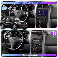 Магнітола Lesko Suzuki Grand Vitara III Рестайлінг 2 2012-2015 9" 4/32Gb 4G Wi-Fi GPS Top Сузукі Вітара 1 шт., фото 4