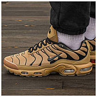 Мужские кроссовки Nike Air Max Plus TN Brown, коричневые кроссовки найк аир макс тн плюс