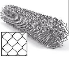 Сітка огороджувальна оцинкована 50х50мм. ф2мм 2м/10м