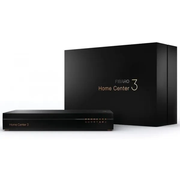 Центральний контролер розумного будинку Fibaro Home Center 3 Black Z-Wave