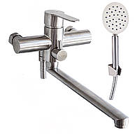 Змішувач для ванни з нерж. стали Mixxus DAX-006 (EURO) SUS304 (MI2834)