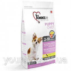 1st Choice (Фест Чойс) ЩЕНЯ МІНІ ЯГНЯ РИБА (Fish Pup Mini) корм для цуценят 2.72 кг
