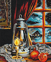 Картина Малювання за номерами Затишок Картини в цифрах акриловий живопис 40х50 Натюрморт Brushme BS51530