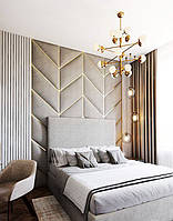 М'які стінові панелі з шкіри