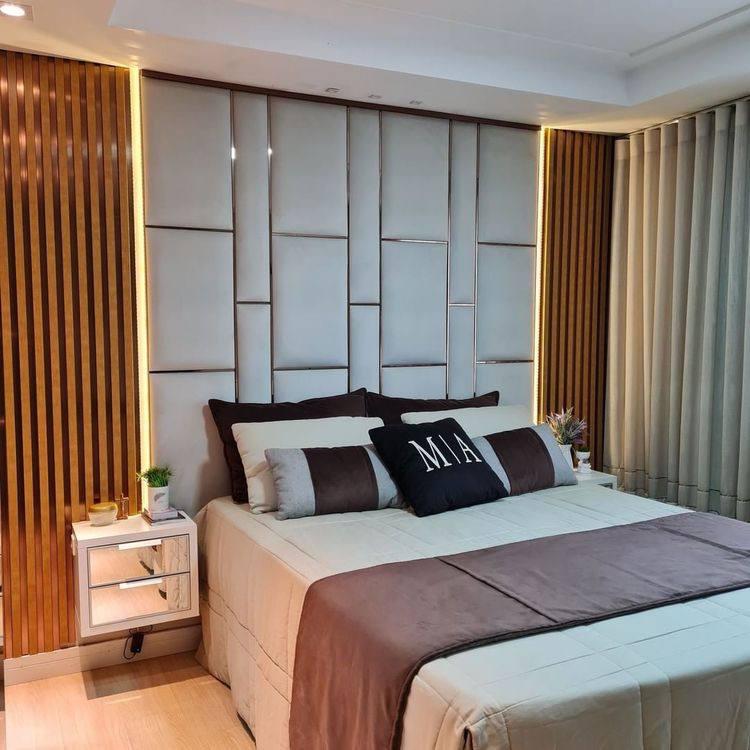 Мягкие стеновые панели для спальни (ID#1249238147), цена: 8100 ...