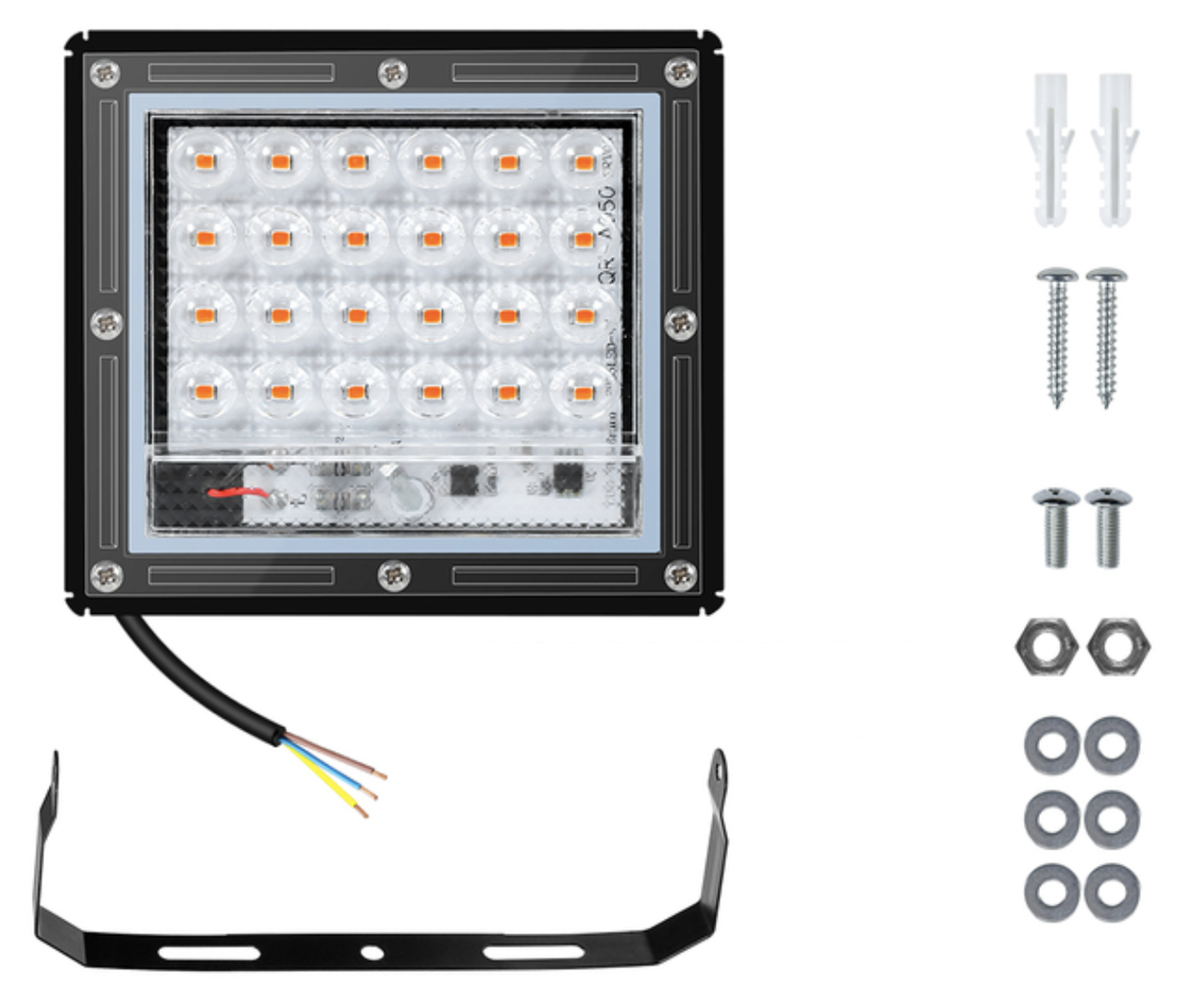 LED світлодіод 25Вт 220В - повний спектр, фитолампа
