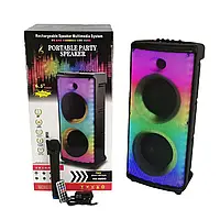 Акустична система RX-6238 з бездротовим мікрофоном і пультом (30 Вт, 2x6,5", 4000 мА·год)