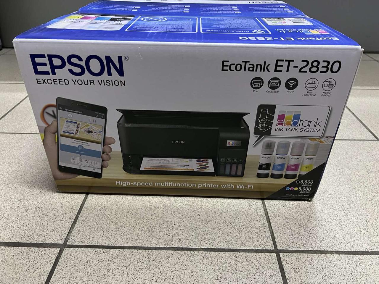 Купити Epson EcoTank ET2830 струменевий принтер НОВИЙ!!!, ціна 10997