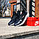 РОЗПРОДАЖ! Темно сині Чоловічі кросівки Nike Air Huarache & Off White 44 (28.5 см), фото 4