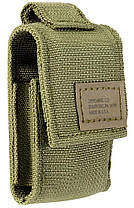 Подарунковий набір Zippo: тактичний чохол Tactical Pouch олива + запальничка Zippo Black Crackle, фото 2
