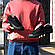 РОЗПРОДАЖ! Кеди кросівки по типу Converse чорні(маломірять)  43(26.5 см), фото 3