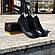 РОЗПРОДАЖ! Кеди кросівки по типу Converse чорні(маломірять)  43(26.5 см), фото 4