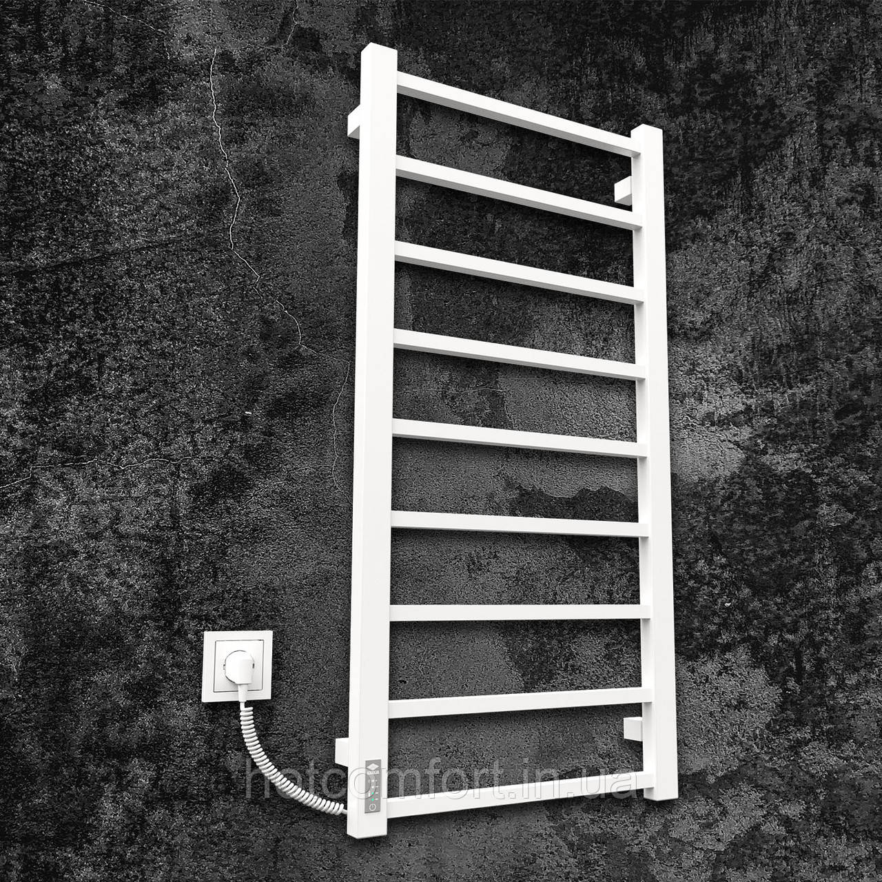 Рушникосушарка KOSSER Лофт 1000х500 EL тайм. білий