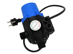 Контролер тиску електронний 1,1 кВт з манометром і кабелем toНасоси, фото 3