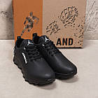 Чоловічі шкіряні кросівки Jordan Black, фото 5