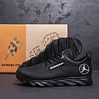 Чоловічі шкіряні кросівки Jordan Black, фото 8