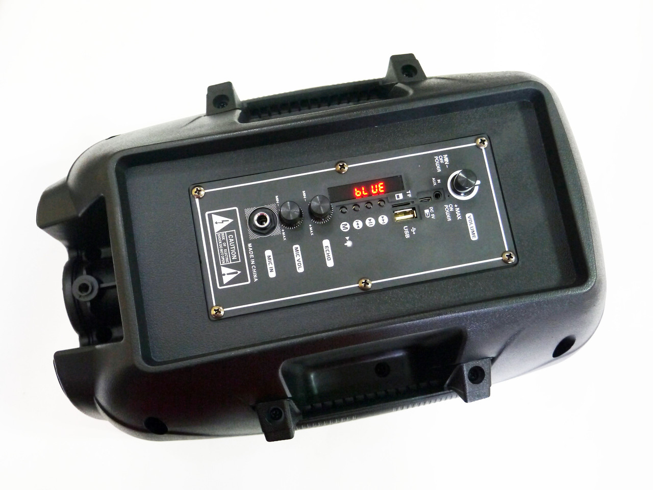 UKC HS-008BT 8" Бездротова портативна bluetooth колонка — валіза з караоке