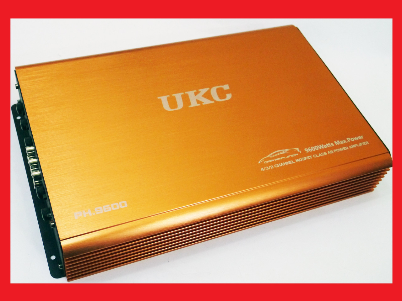 Автомобільний підсилювач звуку UKC PH.9600 9600W 4-канальний