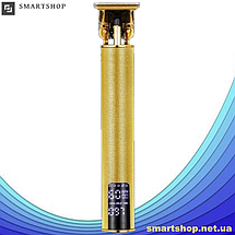 Машинка для стриження волосся VGR V-265, Професійна окантувальна бездротова машинка, тример, бритва, фото 3