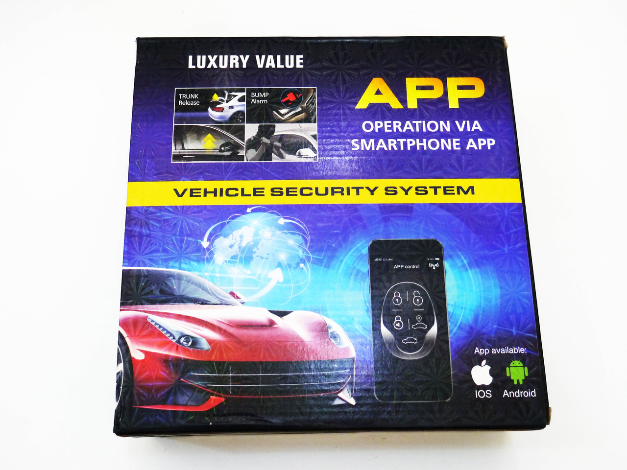 Автосигналізація Car Alarm KD 3000 (керування з застосунка)