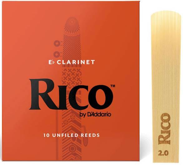 Палиця для кларенета D'Addario Rico — Eb Clarinet #2.0 (1 шт.), фото 1