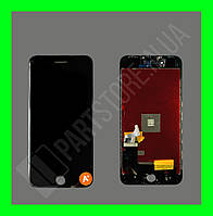 Дисплей iPhone 8 Plus (5.5 in) Black Original 100% с рамкой (восстановленное стекло, Sharp / Toshiba)