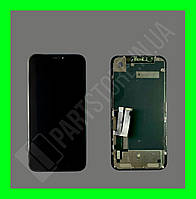 Дисплей iPhone XR (6.1 in) Black Original 100% с рамкой (восстановленное стекло, Sharp / Toshiba)